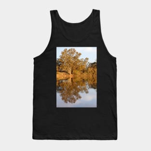 River Murray Reflections Late Afternoon Tank Top